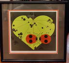 Charley Harper L/E Ladybug Lovers Serigraph Print