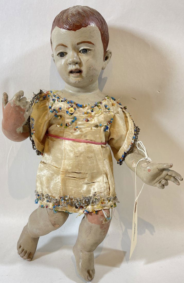 Large Baby Jesus Cresh Wooden Figure (1 of 4)