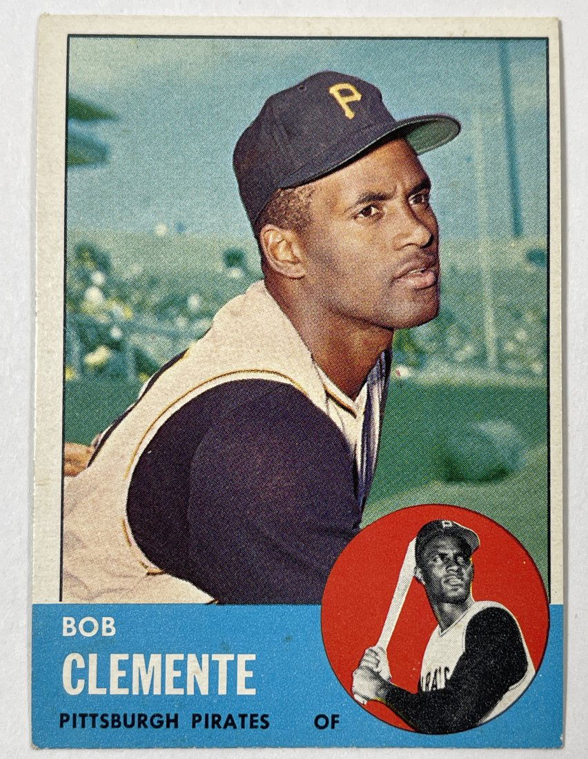 1963 Topps Bob Clemente Card (1 of 2)