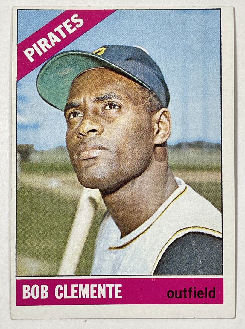 1966 Topps Bob Clemente Card (1 of 2)