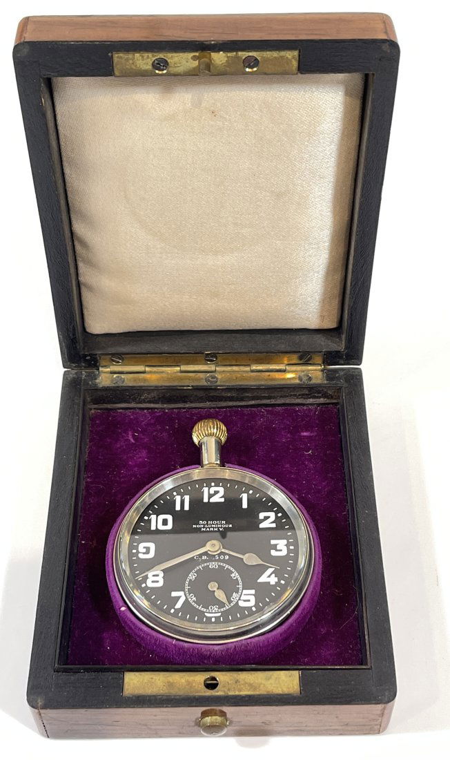 WWII Zenith Pocket Chronometer Watch (1 of 5)