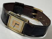 Vintage Ladies Cartier Vermeil Wristwatch