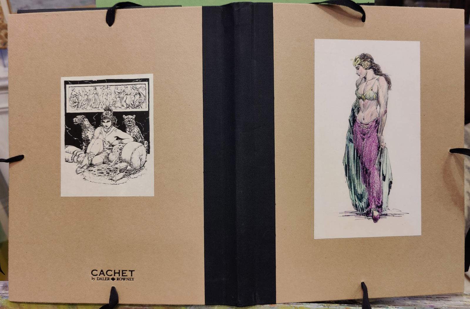 Roy Krenkel Portfolio Sirens Sybils w/ 3 Original Drawings (1 of 11)