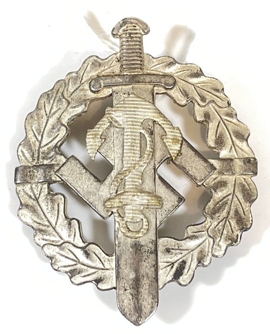 WWII German SA Sports Marine Silver Badge (1 of 3)