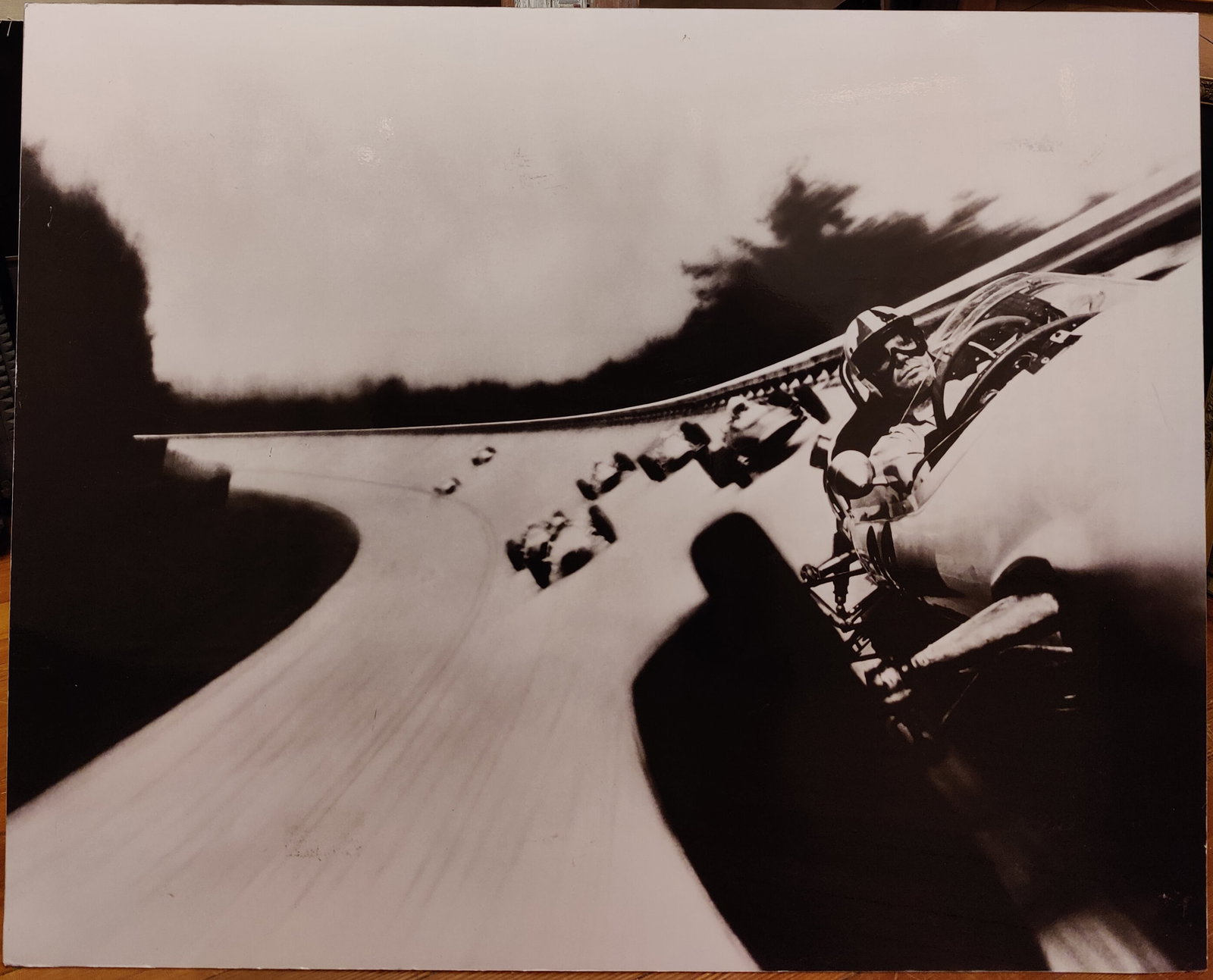 After Otto Bettmann Photo of James Garner Monza 1966 (1 of 9)