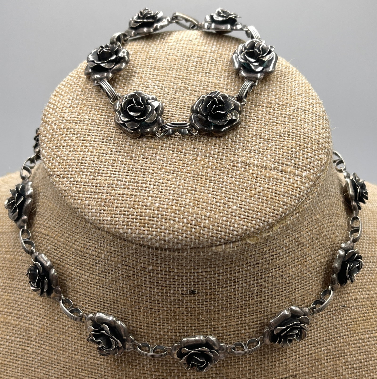 c1940 Danecraft Sterling Silver Jewelry Suite (1 of 4)