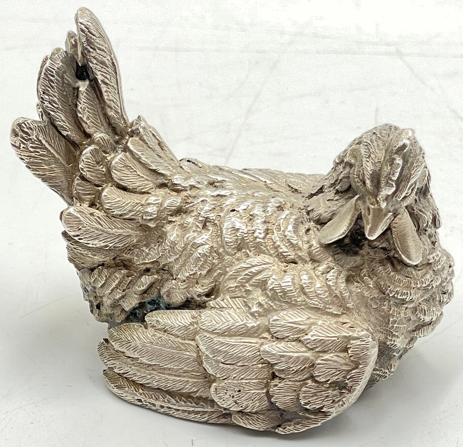 Buccellati Mother Hen Silver Figure (1 of 5)