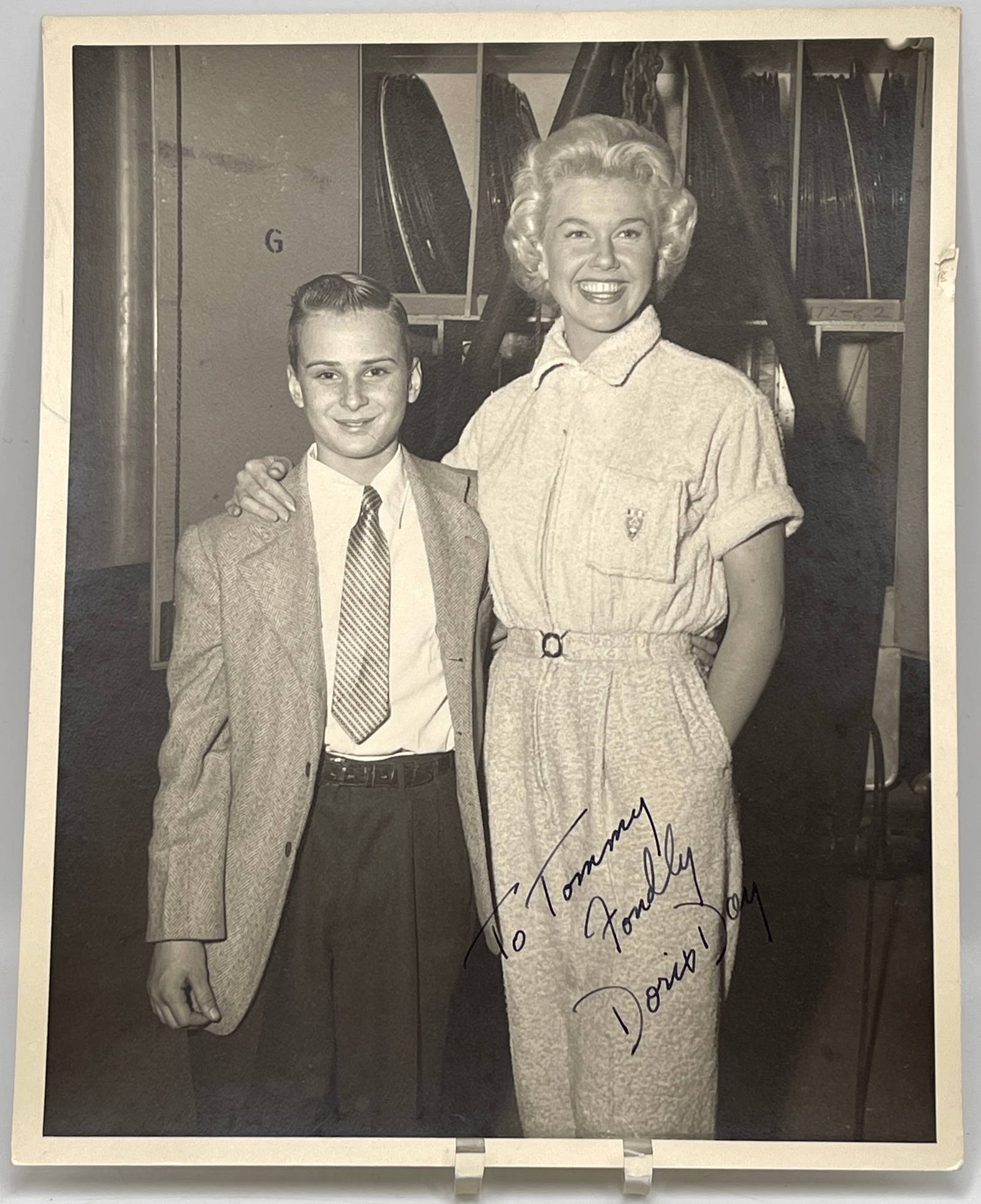 C1940 Signed Photo Of Doris Day Auction