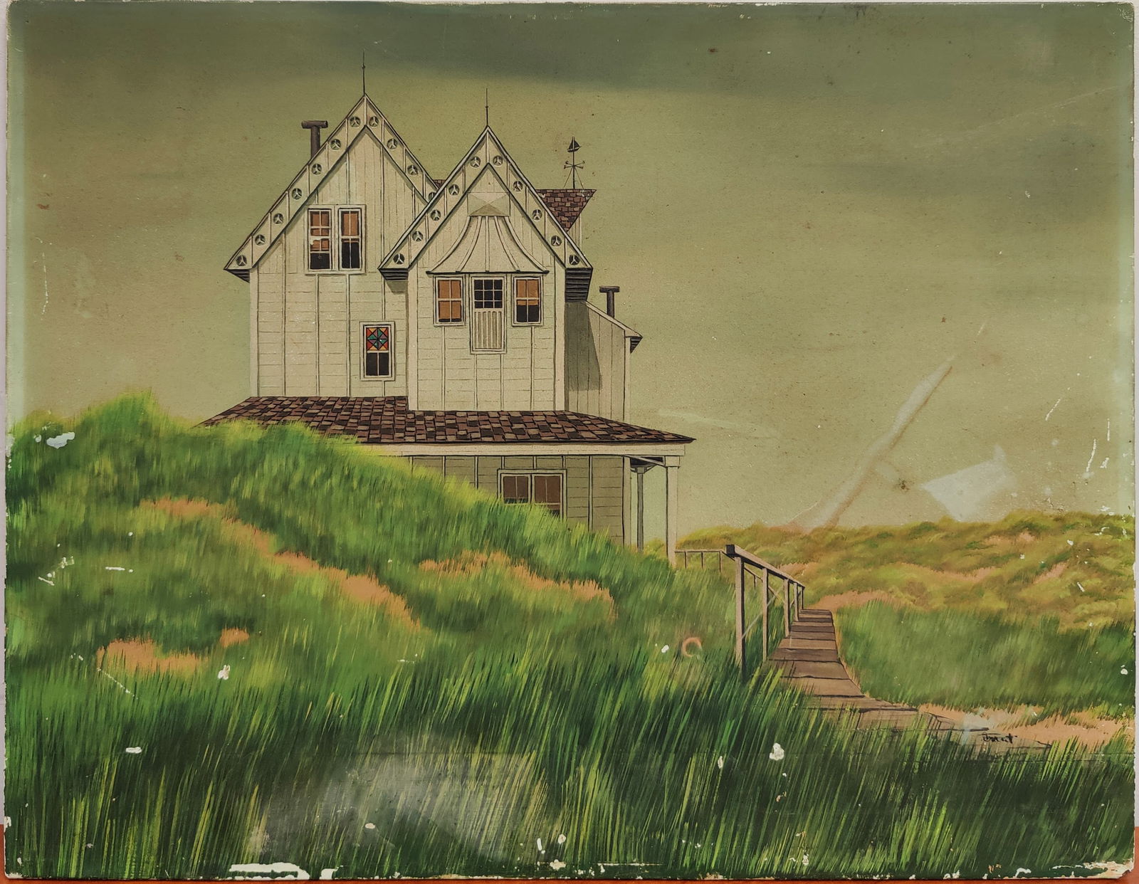 P Grant O/B Architechural Landscape Bridgehampton