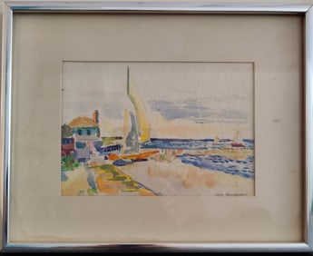 Anne Penchassoff Landscape Seascape of Sailboats