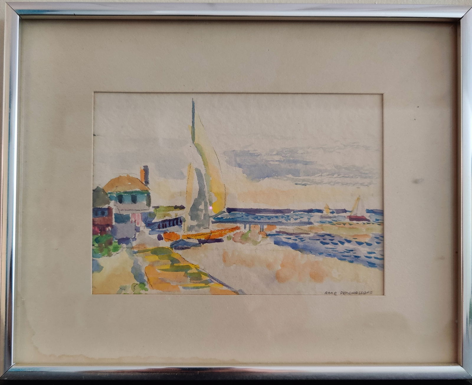 Anne Penchassoff Landscape Seascape of Sailboats (1 of 3)