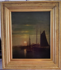 George Curtis O/B Titled New England Marine 1879