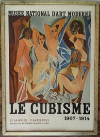 After Pablo Picasso, Le Cubisme Exhibition Poster 1953