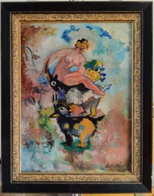 Nikolay Butovich aka Mykola Butovych Surrealist Naked Garden