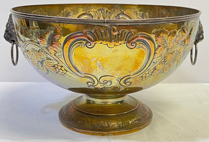 Victorian c1875 London English Sterling Silver Center Bowl