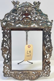 Continental Sterling SIlver Figural Photo Frame