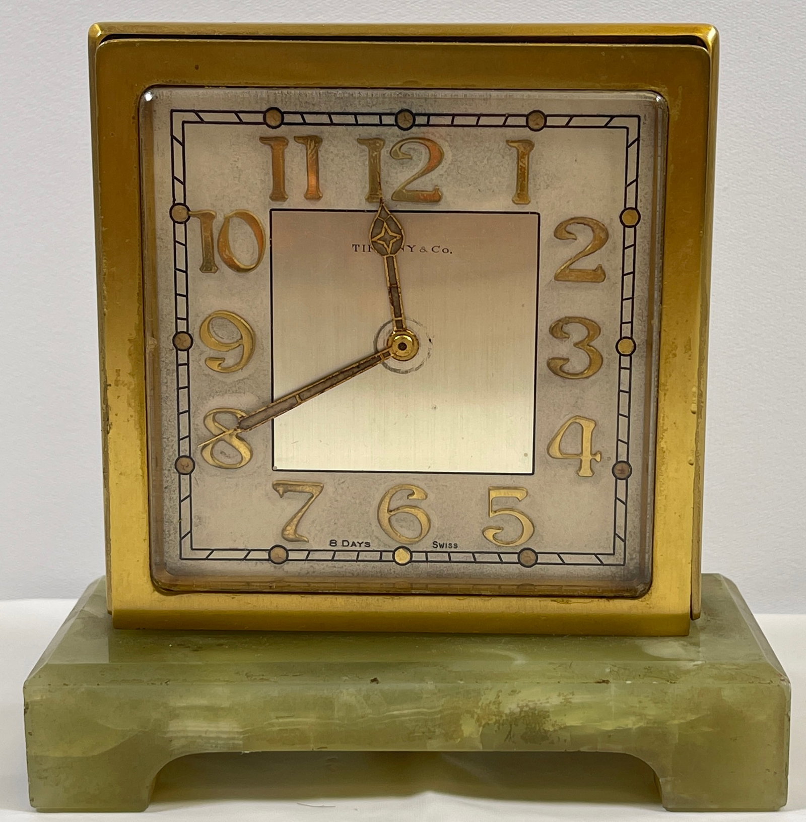 Art Deco Tiffany & Co. Double Sided Partners Desk Clock (1 of 6)