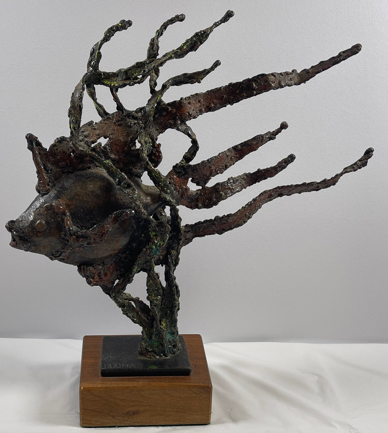 Mike Bucha Brutalist Fish Sculpture (1 of 6)