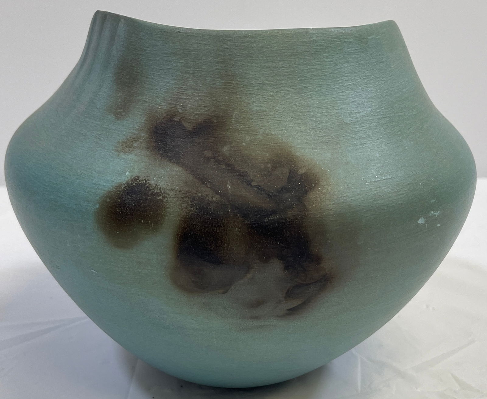 Jacquie Stevens Native American Asymmetrical Pottery Vessel (1 of 6)
