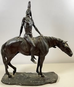 Charles Henry Humphriss "The Warrior" bronze
