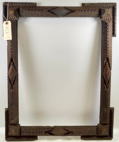 19th Century Tramp Art Frame