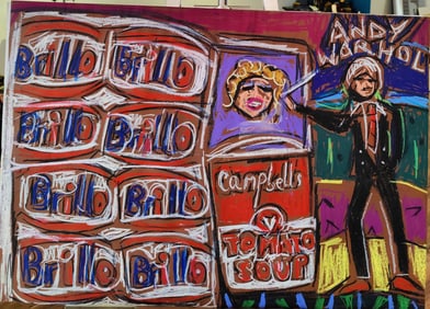 Jo Sunshine Birthday Homage to Andy Warhol 6/8/2020