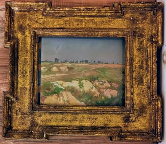 Iwan Trusz O/B Ukranian Plein Air Landscape