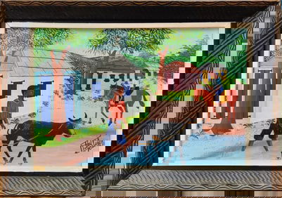 Saint Louis Blaise O/B Haitian Village at the Watering Hole