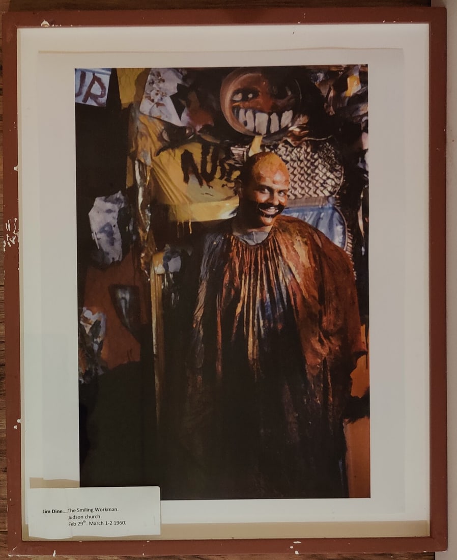 Robert McElroy Color Photo Jim Dine the Smiling Workman (1 of 4)