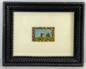 19th Century Tramp Art Frame