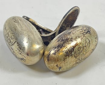 Georg Jensen Modernist Sterling Silver Cufflinks #121