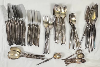 Tapio Wirkkala Duo Flatware Set for Christofle