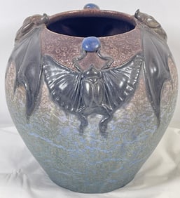 Ephraim Art Pottery Vase Titled Shadow Play