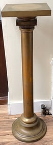 19th Century Bronze Pedestal