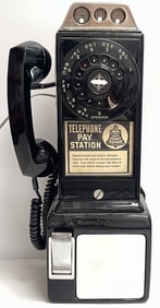 Vintage Restored Western Electric Co. Pay Telephone
