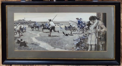 Norman Price Revolutionary War Illustration American Mag 1931