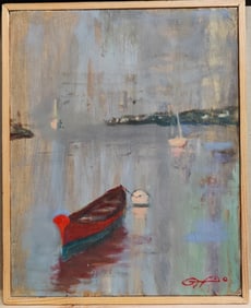 J Gregory Coutinho O/B Titled "Vineyard Harbor" August 2012