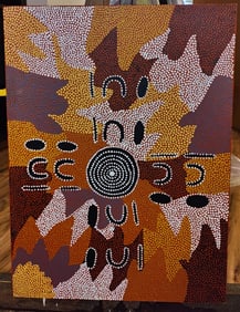 Rosie Napangardi O/C Titled Yuelamu Women's Dreaming