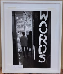 Robert McElroy Photo Allan Kaprow Smolin Exhibition Words