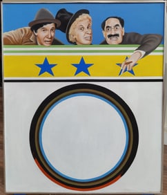 Robert Strimban O/C Painting The Marx Brothers