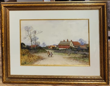 Will Anderson Late 19th c. W/C Village in the United Kingdom