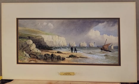 William Henry Prior W/C Titled "The Needles" c. 1870s