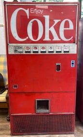 c1980 Coca Cola Vending Machine