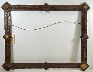 19th Century Tramp Art Frame