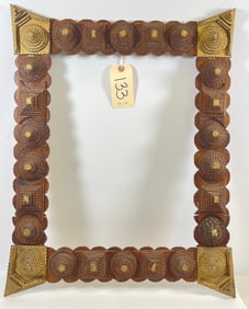 19th Century Tramp Art Frame