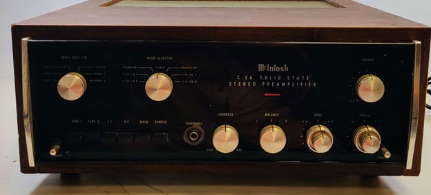 Vintage McIntosh Legacy C26 2 Channel Solid State Preamp