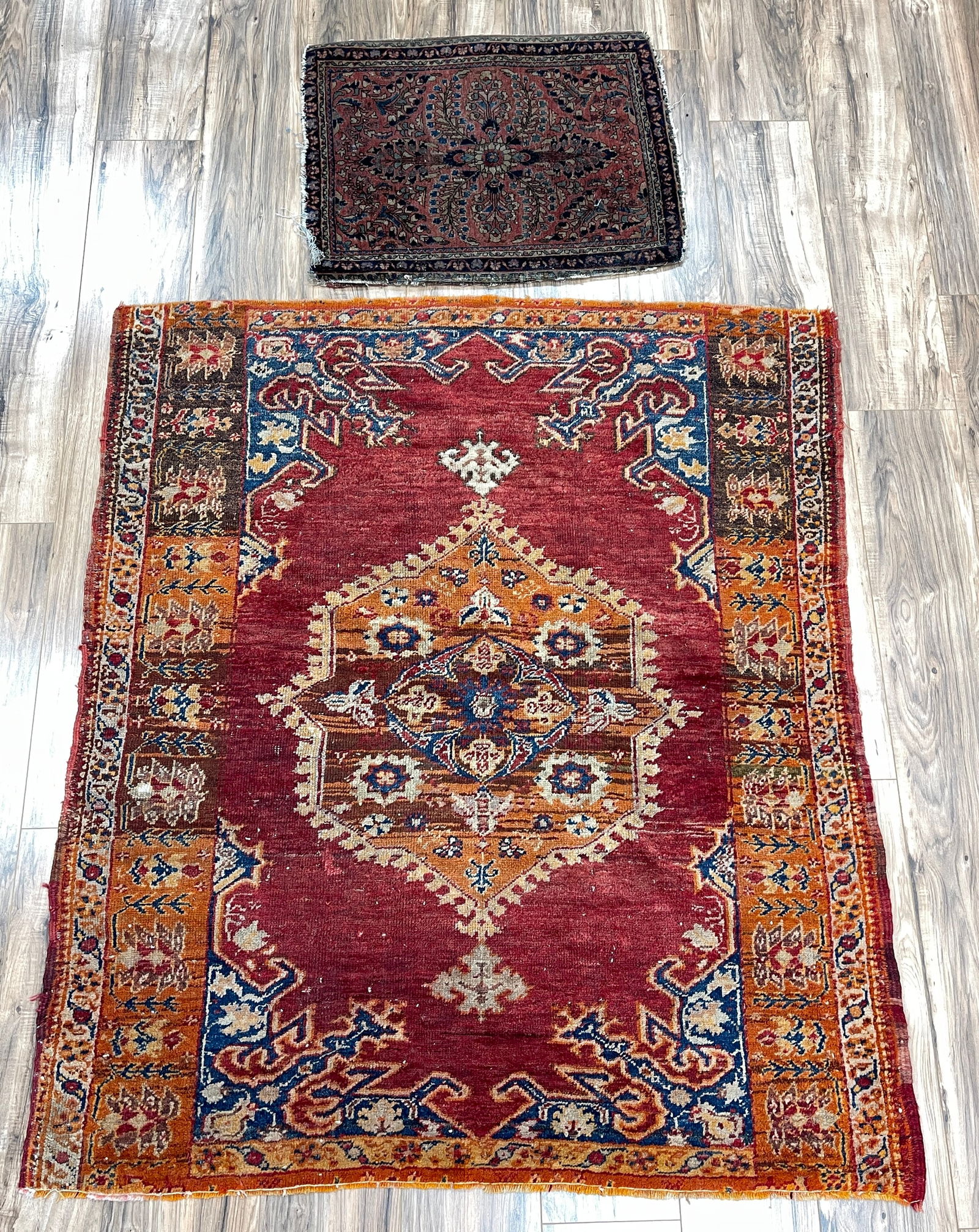 Lot of 2 Antique Persian Rugs (1 of 7)