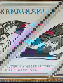 Wassily Kandinsky Galerie Maeght Poster Jusqua Abstraction