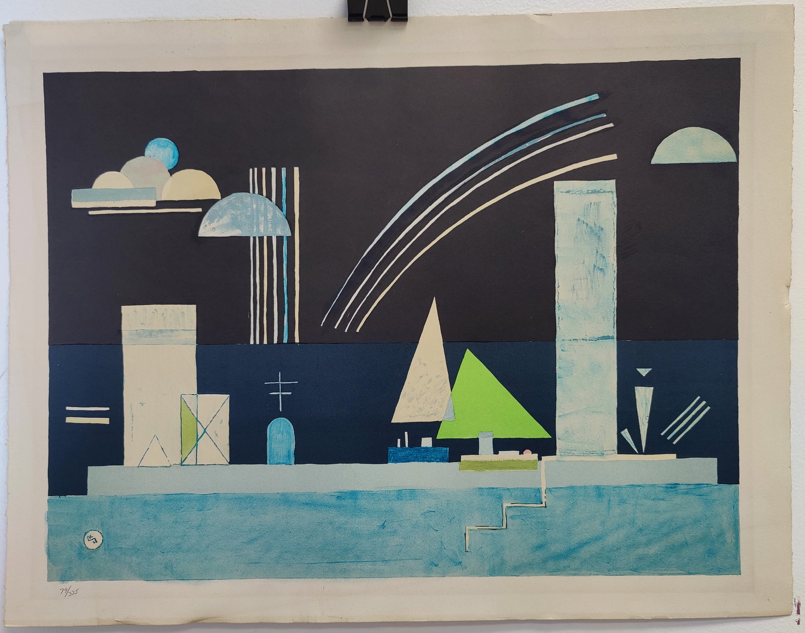Wassily Kandinsky Limited Edition Lithograph Titled At Rest (1 of 5)