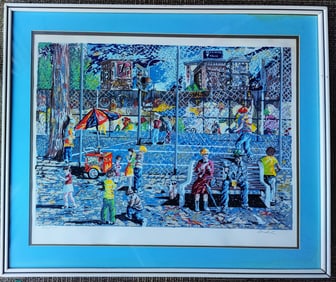 George Searing L/E 282/300 Lithograph NYC Park Brooklyn